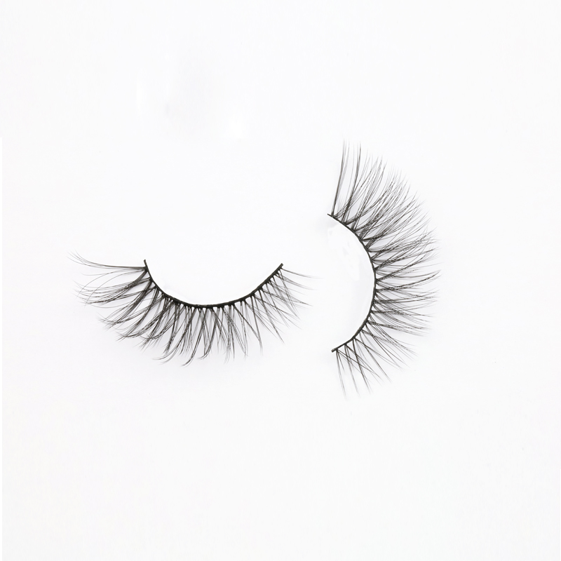 3D false silk eyelash lashes vendors wholesale custom packaging Fluffy 3D false silk eyelash lashes spg93 JN79